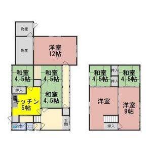 6LDK 間取り図