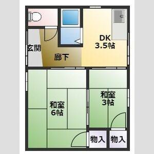2K 間取り図
