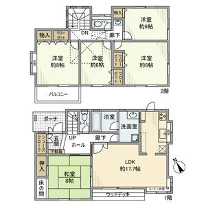 5LDK 間取り図