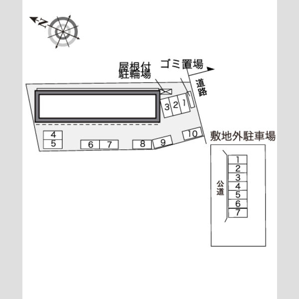 レオパレスミレオ2 室内写真1