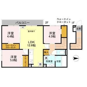 3LDK 間取り図