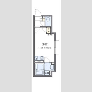 ワンルーム 間取り図