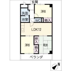 3LDK 間取り図