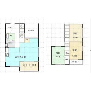 3LDK 間取り図