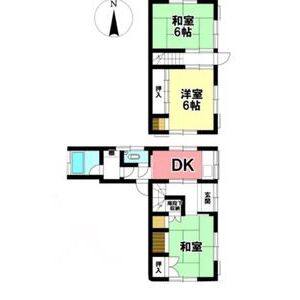 3DK 間取り図