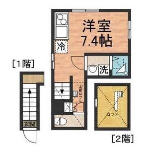 ワンルーム 間取り図