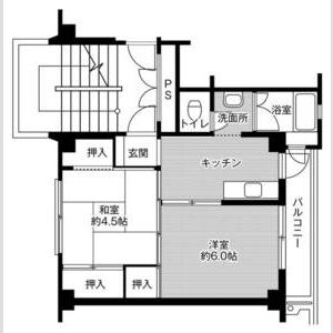 2K 間取り図