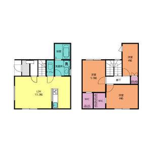3LDK 間取り図