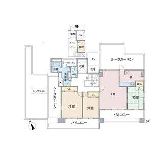 3LDK 間取り図