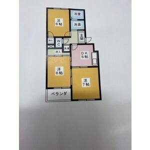 3DK 間取り図