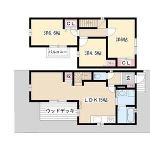 3LDK 間取り図