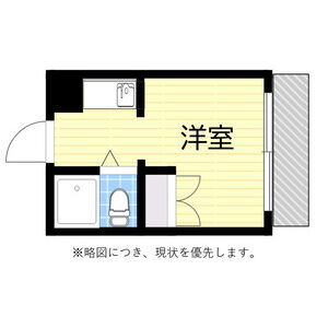 ワンルーム 間取り図