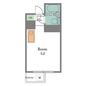 ワンルーム 間取り図