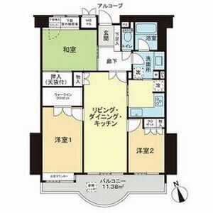3LDK 間取り図