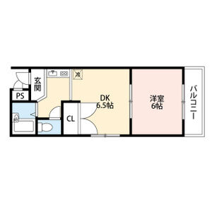 ワンルーム 間取り図