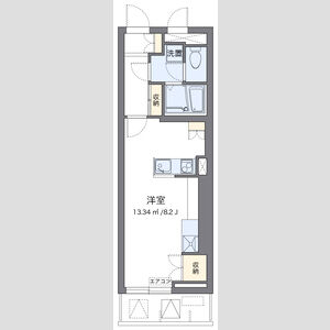 ワンルーム 間取り図
