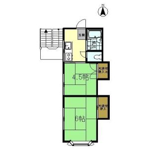 2K 間取り図