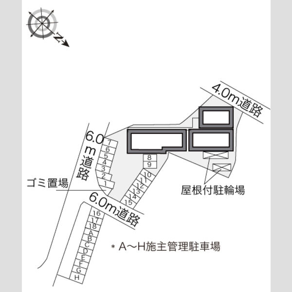 レオパレス城南 室内写真1