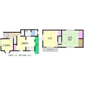 3LDK 間取り図