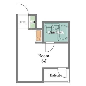 ワンルーム 間取り図
