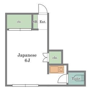 ワンルーム 間取り図