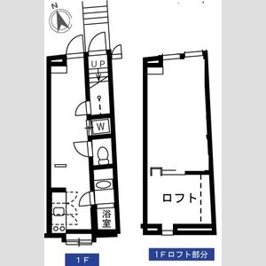 ワンルーム 間取り図