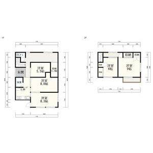 5DK 間取り図