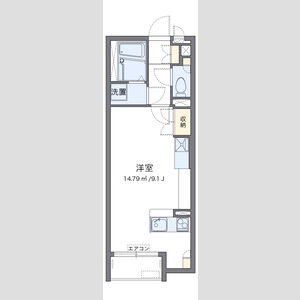 ワンルーム 間取り図