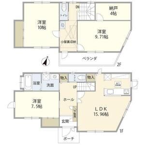 3LDK 間取り図