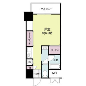 ワンルーム 間取り図