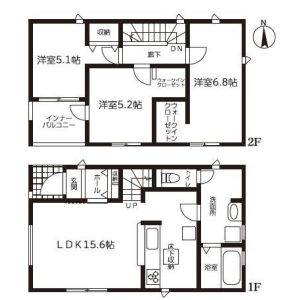 3LDK 間取り図