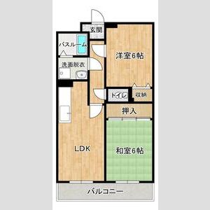 ワンルーム 間取り図