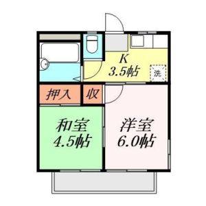 2K 間取り図