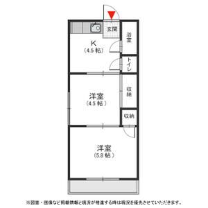 2K 間取り図