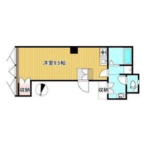 ワンルーム 間取り図