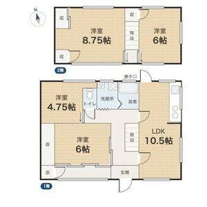 4LDK 間取り図