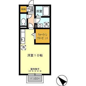 ワンルーム 間取り図
