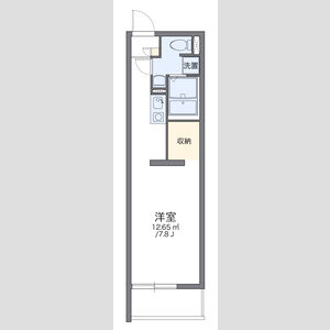 ワンルーム 間取り図