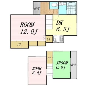 4DK 間取り図