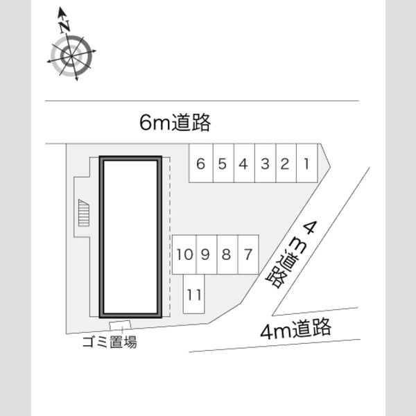 レオパレスドミール大和 室内写真1