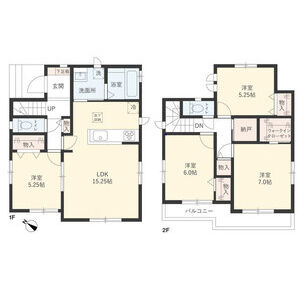 4LDK 間取り図