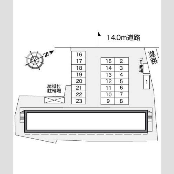 レオパレスハタノ 室内写真1