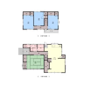 4LDK 間取り図