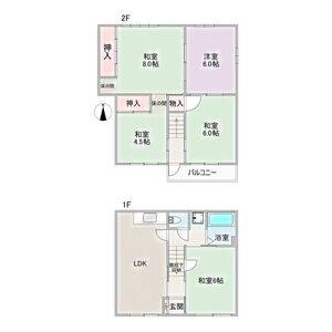 5LDK 間取り図