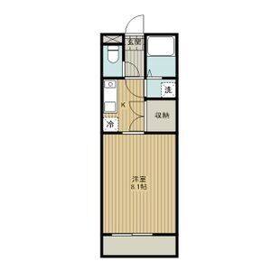 ワンルーム 間取り図