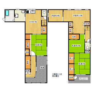 5DK 間取り図