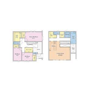 3LDK 間取り図