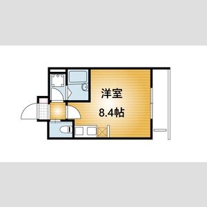 ワンルーム 間取り図