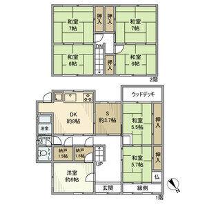 6LDK 間取り図