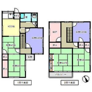 6LDK 間取り図